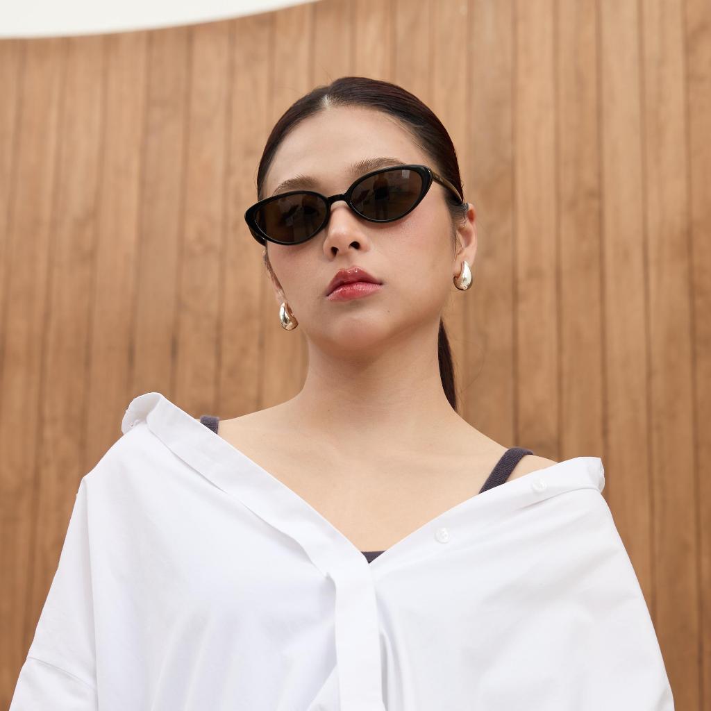แว่นกันแดด TUDI รุ่น Nuna ทรงวงรีวินเทจสุดชิค ดีไซน์มินิมอล เรียบแต่แฝงความเก๋ ใส่แล้วดูมีเสน่ห์แบบ effortless