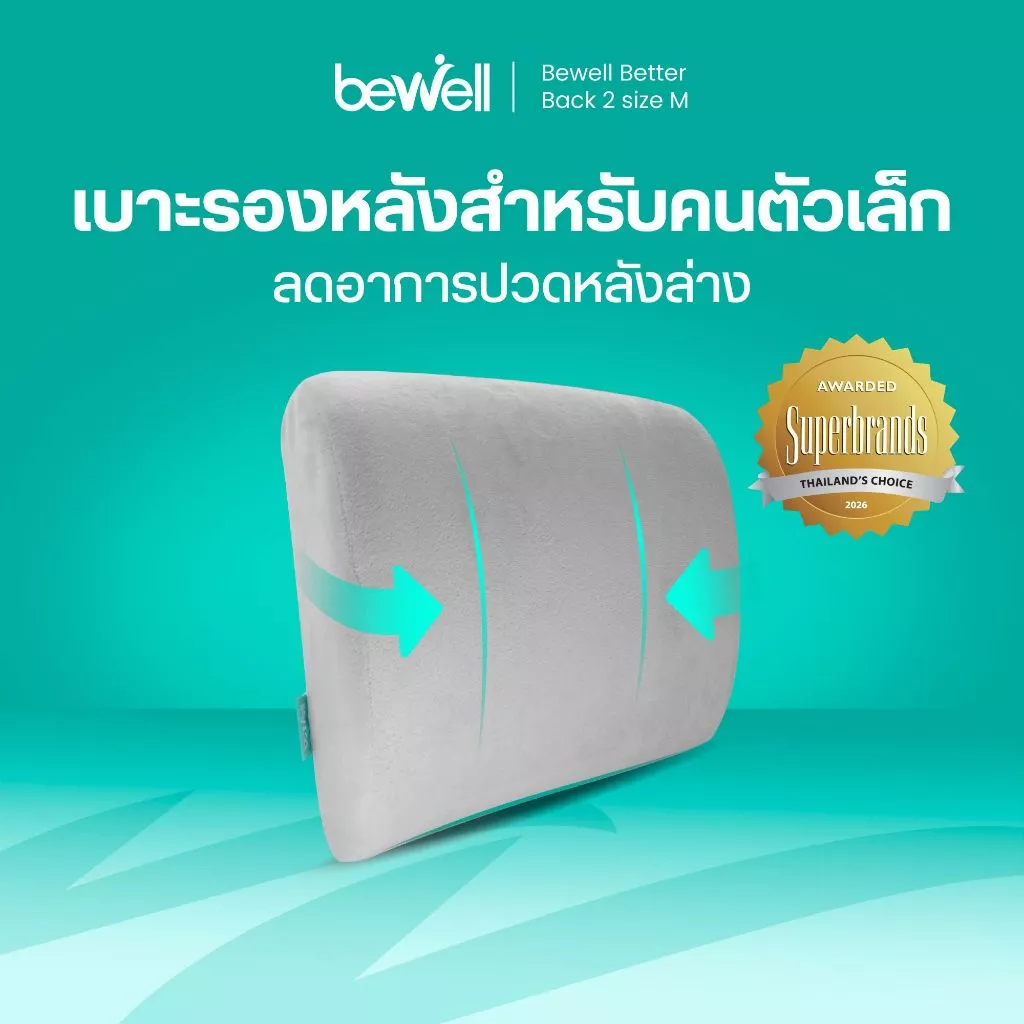 Bewell เบาะรองหลังเพื่อสุขภาพ Size M