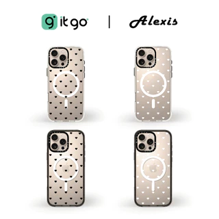 เคสใสและขอบดำ Alexis ST Clear&Black Mini Heart มินิฮาร์ท