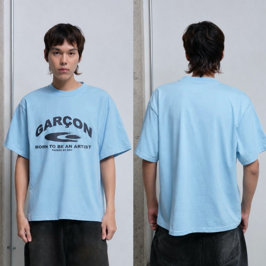 Garcon Basic | Born to be an artist | เสื้อยืดสกรีนลาย