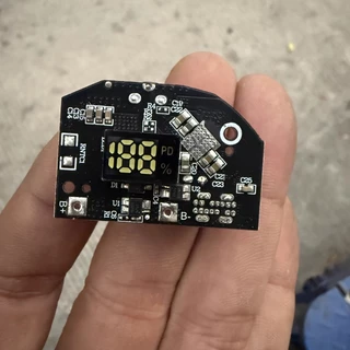 บอร์ดพาวเวอร์แบงค์ IP5356 22.5W PD QC Fast Charge พร้อมจอแสดงเปอร์เซ็นต์แบตเตอรี่ สำหรับแบตเตอรี่