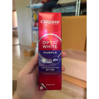 📌ถูกที่สุด ยาสีฟัน คอลเกต อ๊อพติค ไวท์ เพอร์เพิล 100 กรัม Colgate Optic White Purple 100g