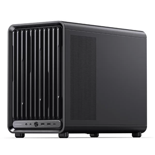 ส่งทันที เคส mATX ทรงเล็กโค้งมน รับการ์ดจอ435มม. รับชุดน้ำ3ตอน Case Micro-ATX Jonsbo D33 Black
