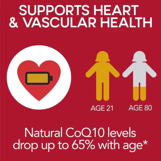 [ของแท้สั่งตรง] Qunol Mega CoQ10 Ubiquinol โคเอ็นไซ คิวเท็น 100 mg 120 Softgels