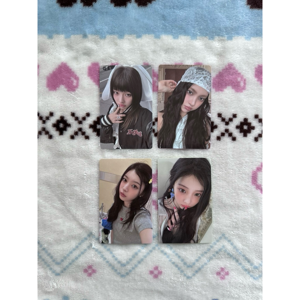 [พร้อมส่ง]illit - illit Mamihlapinatapai Photobook ver. Photocard Official100%(YunahยุนอาMokaโมกะWonheeวอนฮีIrohaอิโรฮะ)