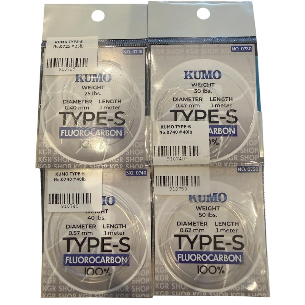 สายช็อคลีด KUMO FLUOROCARBON TYPE-S