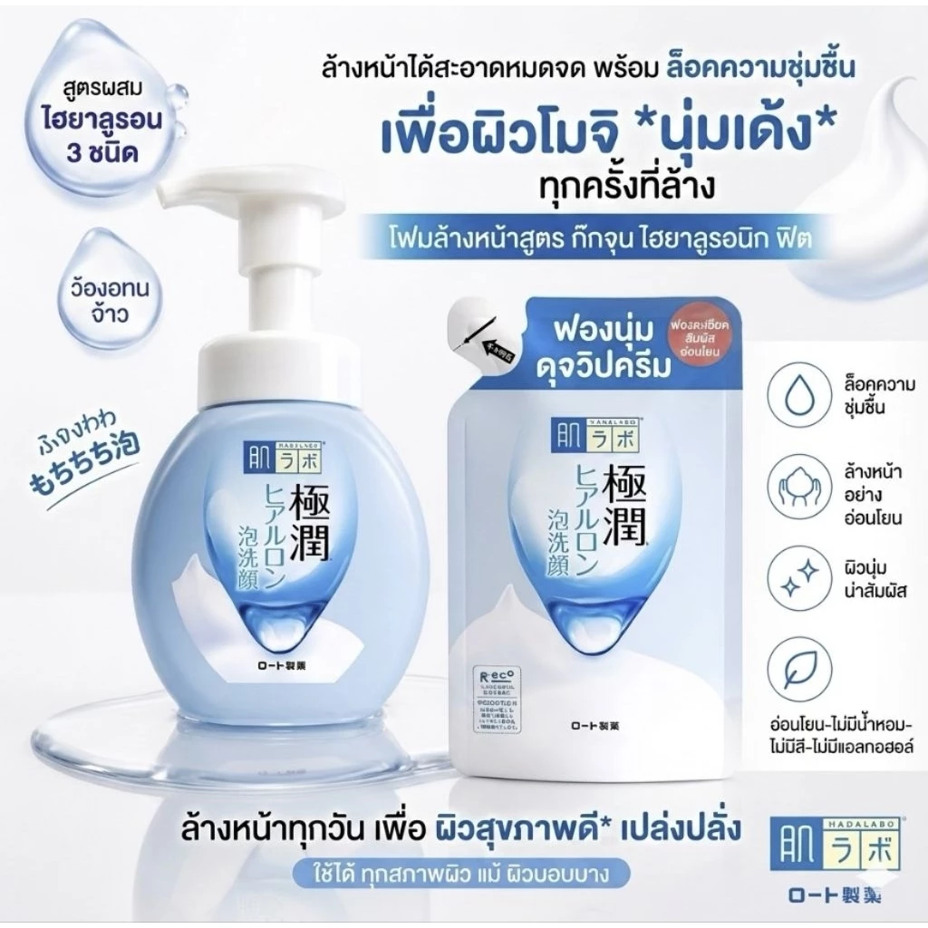 [MADE IN JAPAN!] ฮาดะลาโบะ โลชั่น น้ำตบ Hada Labo Lotion 170แบบขวด/แบบถุงรีฟิล thumbnail 10