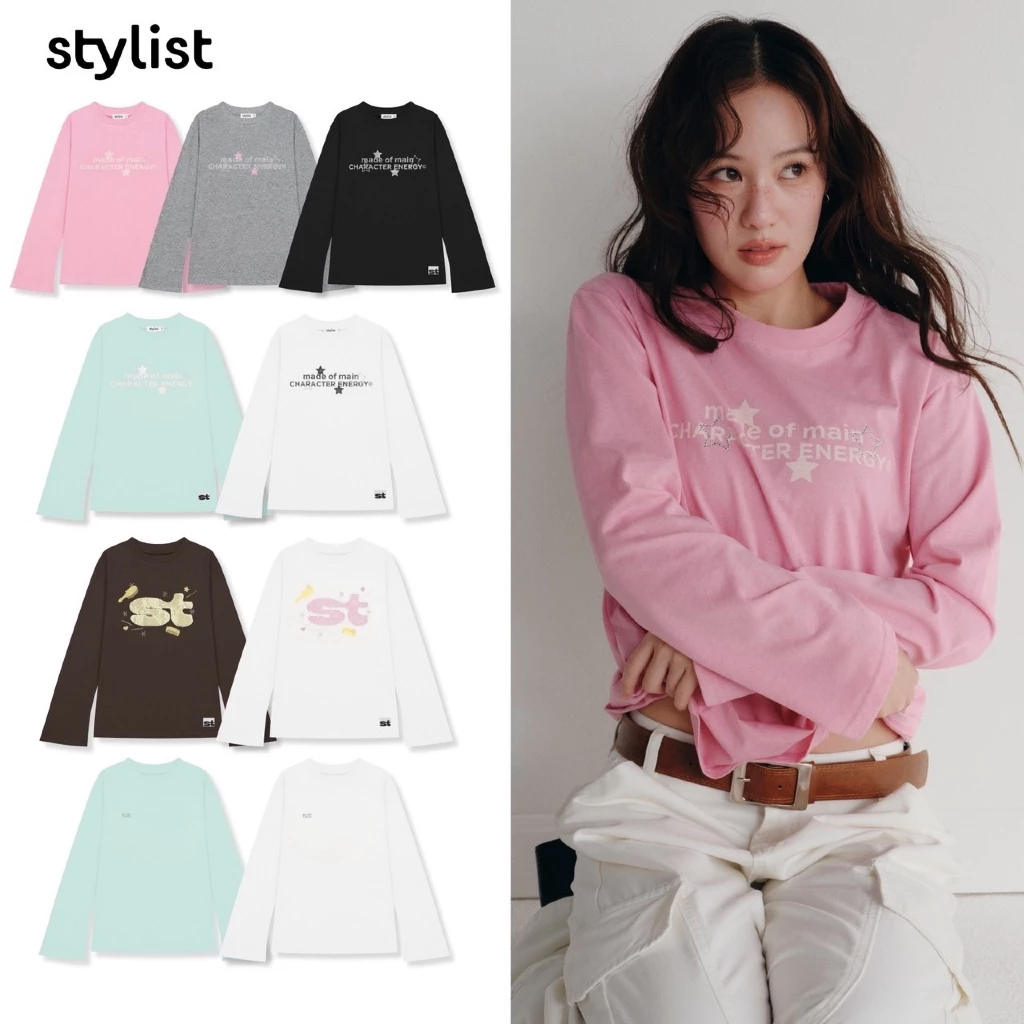 STYLIST LongSleeve Tee-Tess-010 เสื้อแขนยาว