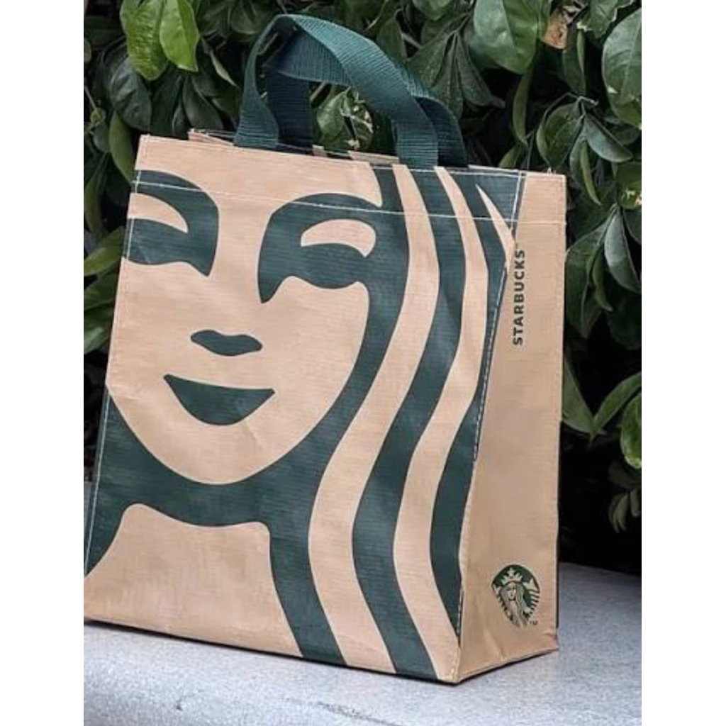 ถุงช้อปปิ้ง Starbucks Brown Shopping Bag thumbnail 4