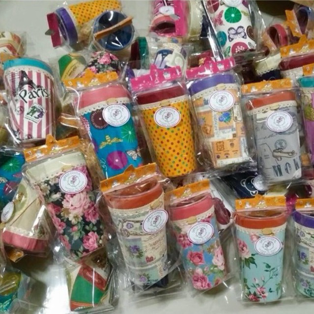 ที่หุ้มแก้วเก็บความเย็น ปลอกแก้วเก็บความเย็น Handmadebyrawanda