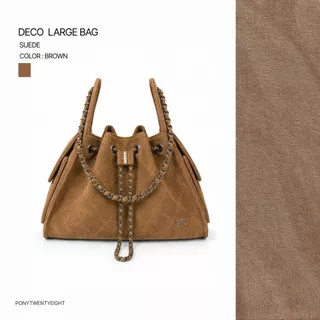 PONYPONY De-Co Caviar Large Shoulder bag กระเป๋าสะพายข้าง
