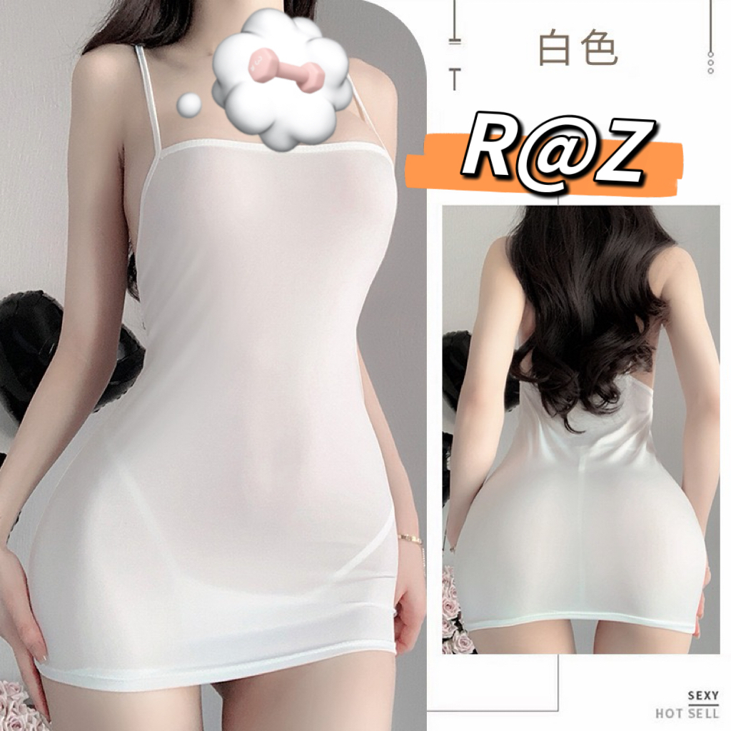 R@Z จัดส่งจากประเทศไทย🛒  ชุดนอนเซ็กซี่ชุดเดรสรัดรูปผู้หญิง ชุดนอน (QP-9)