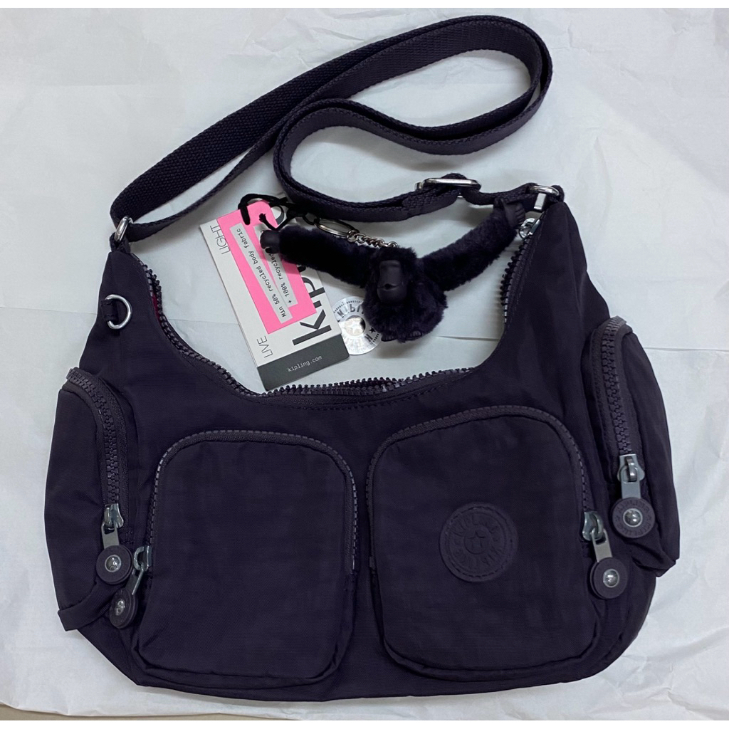 มือสอง ของแท้ ช้อปไทย Kipling Rikka s สี Ultimate Plum ใช้งานไป 1 วัน