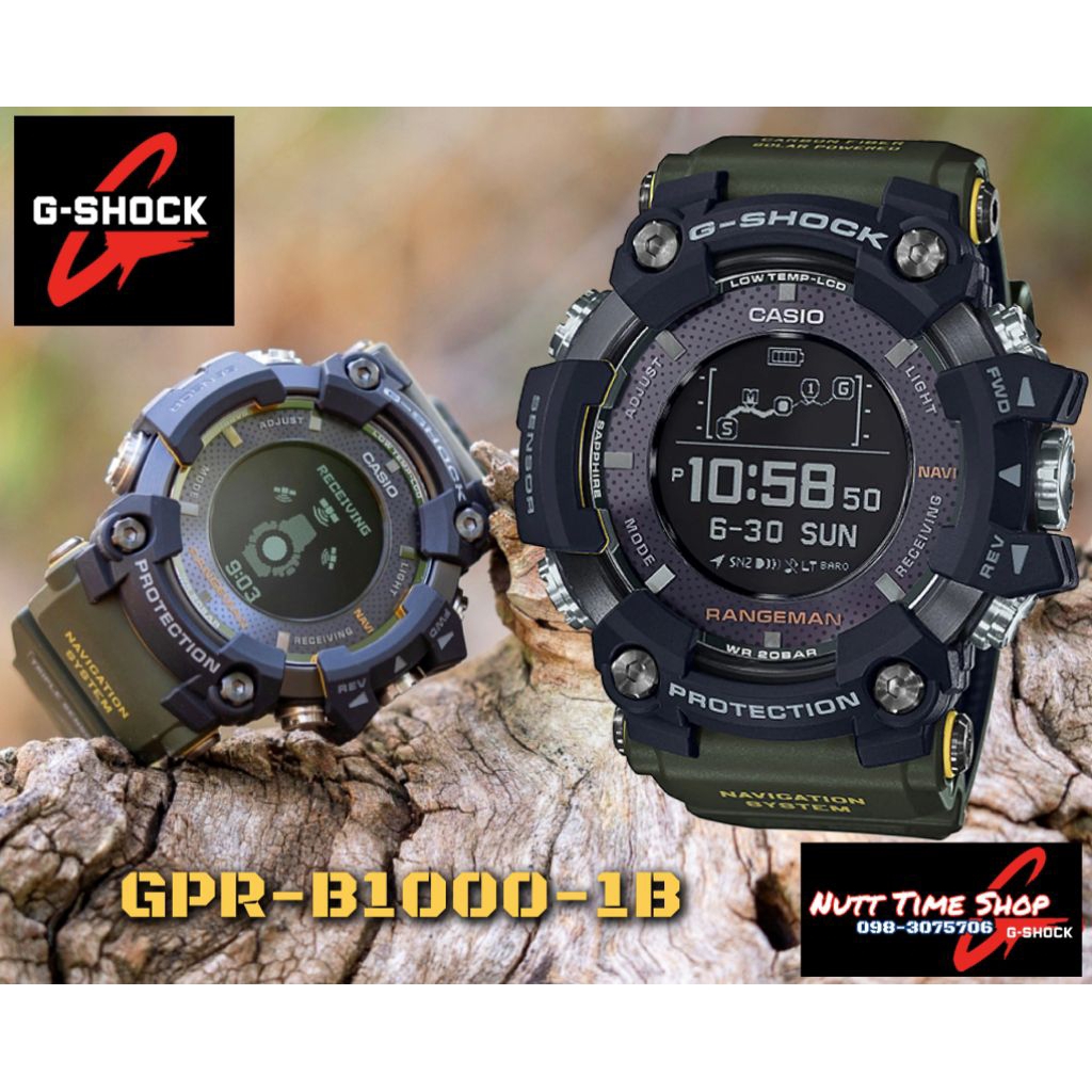G-Shock มือสองรุ่น 🖤GPR-B1000-1B💚RANGEMAN