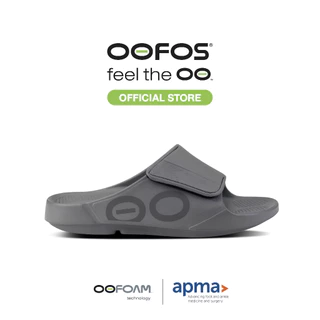 OOFOS OOahh Sport Flex Slate รองเท้าเพื่อการฟื้นฟู