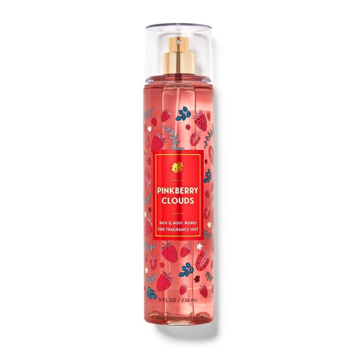 (ของแท้) Bath & Body Works Pinkberry Clouds Fine Fragrance Mist 236ml