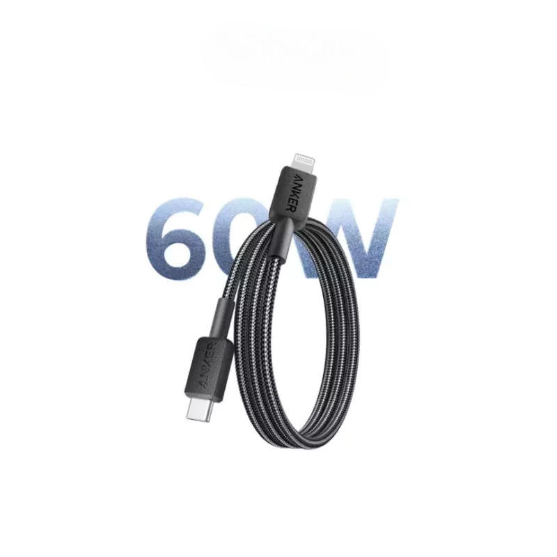Anker 322 สายชาร์จเร็ว USB-C to Lightning Cable (90cm Braided) รองรับ Apple CarPlay