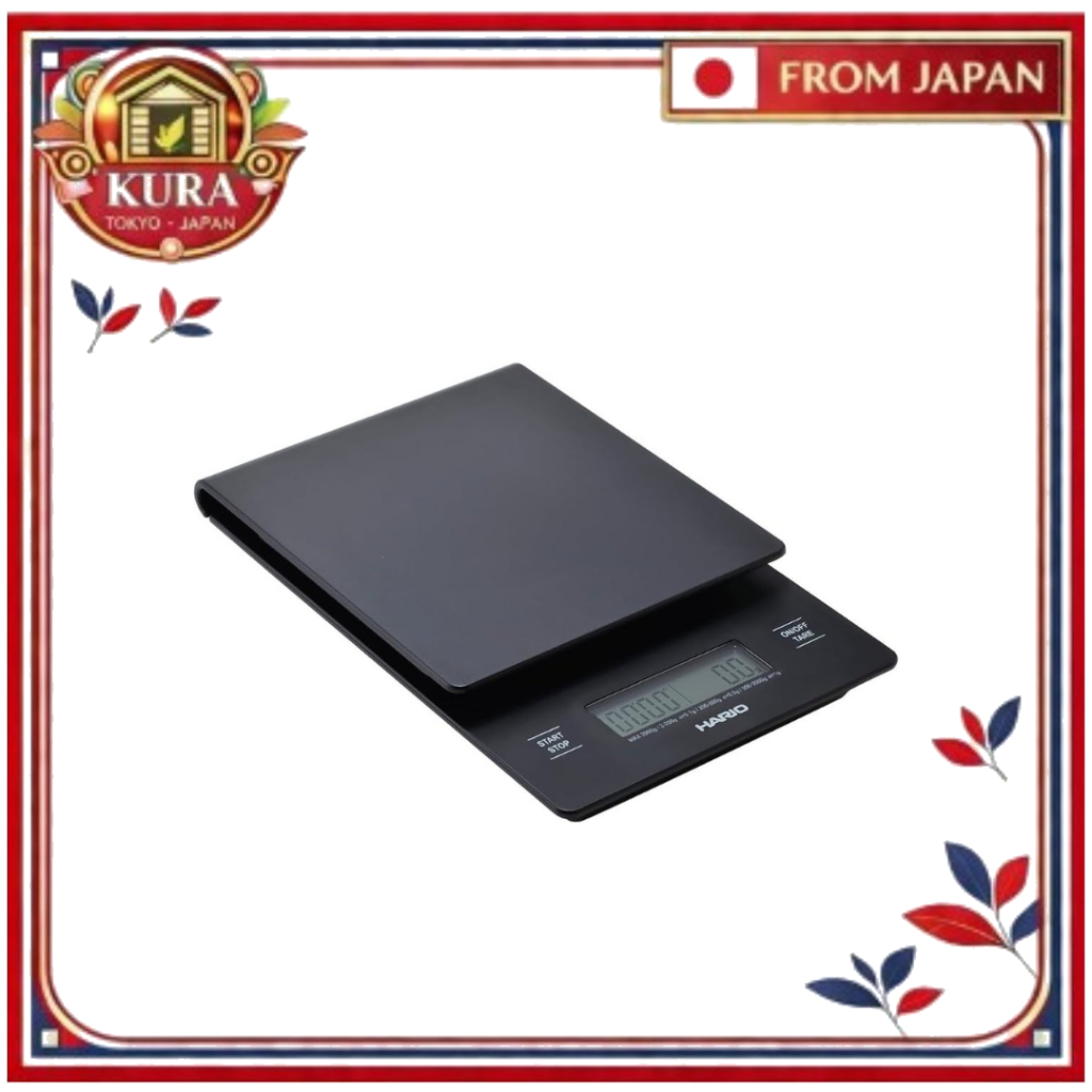 [ส่งตรงจากญี่ปุ่น] Hario VSTN-2000B เครื่องชั่งกาแฟดริป V60 Drip Scale | ของแท้ 100%