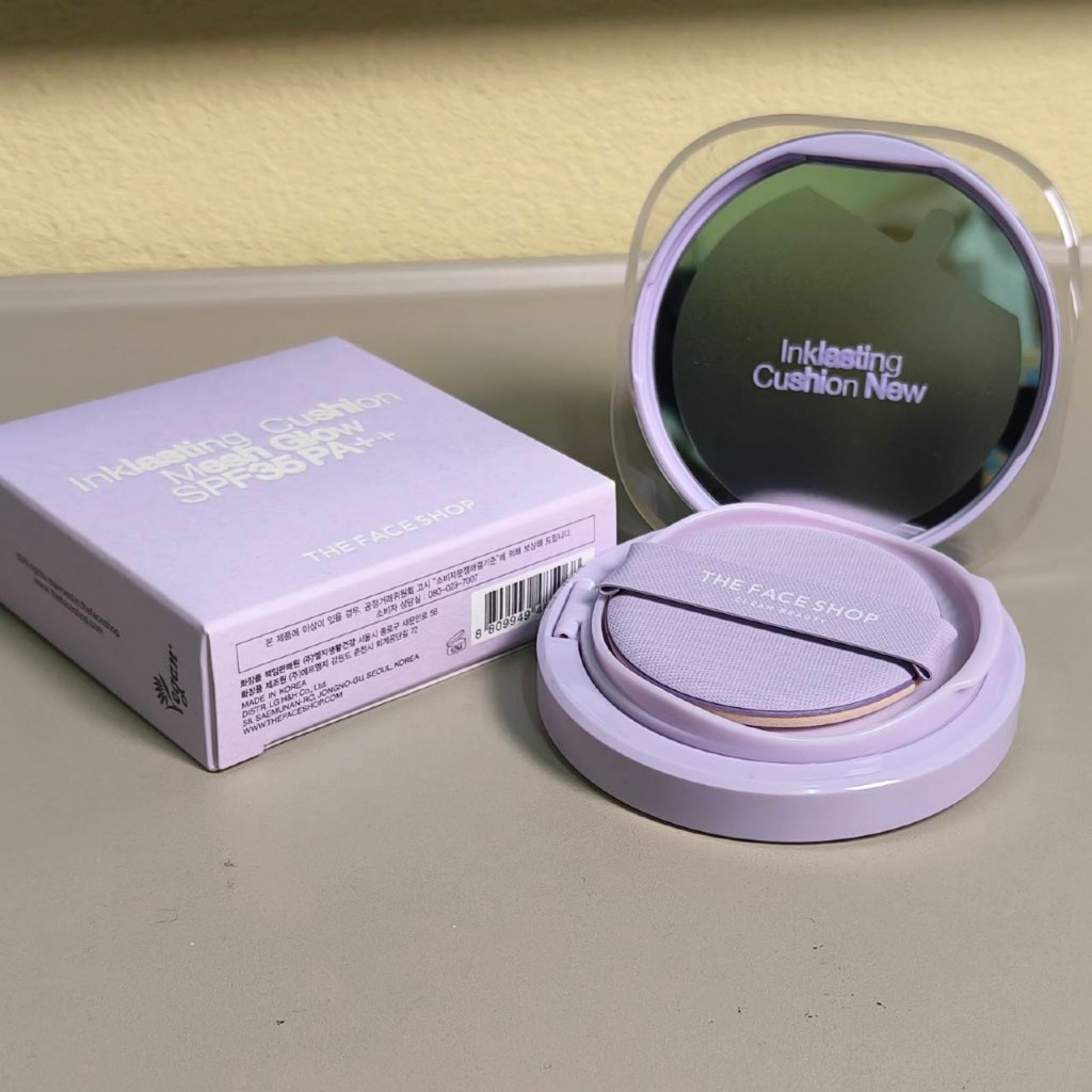 The Face Shop Inklasting Cushion Mesh Glow V201/V203 แท้ 💯