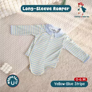 Charles x Snow Owl ชุดเด็กอ่อน ชุดแขนยาว-ขาสั้น Long Sleeve Romper เด็กแรกเกิด - 12 M