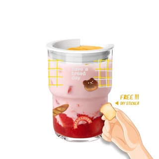 [Online Exclusive] OCEAN เซตแก้วน้ำ BREAD MODE Personal Glass 460ml
