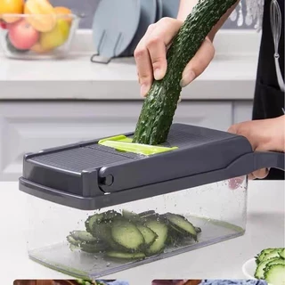 Eihome ชุดสไลด์ผักผลไม้ Vegetable Chopper & Multifunction Chopping Board สำหรับหั่นผัก ผลไม้