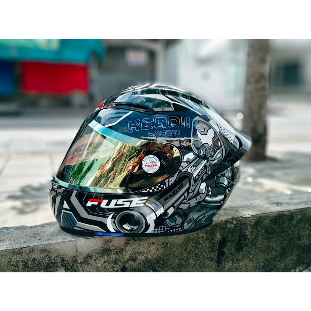 หมวกกันน้อคเต็มใบ FUSE RAZOR EVO ลาย SNIPER