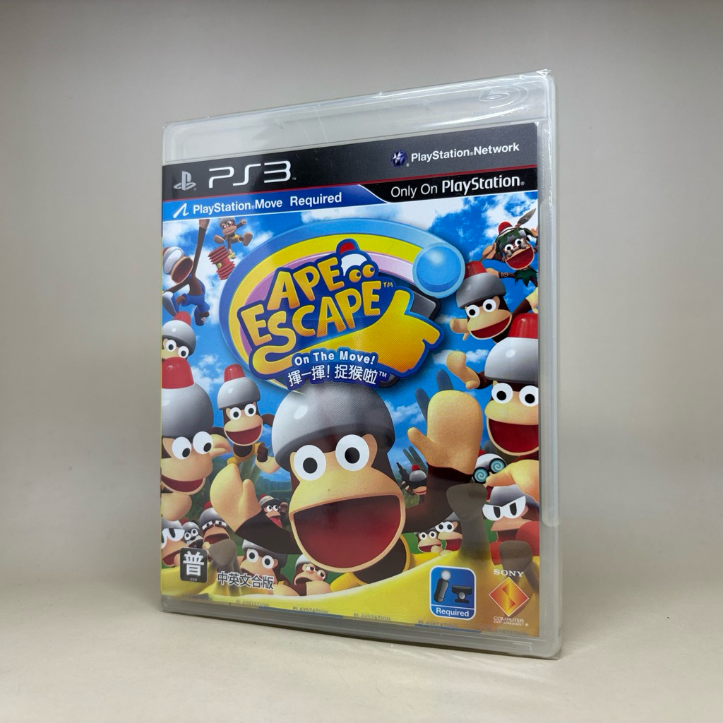 (New)(มือ1)🇭🇰🇬🇧Ape Escape Million Monkeys (PS Move)(PS3) | PlayStation 3 | Original Game | Zone 3 As