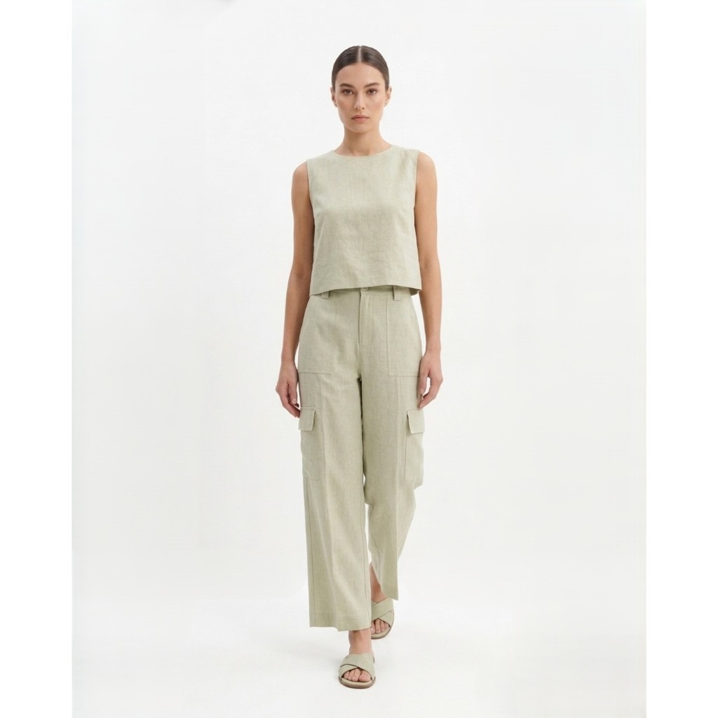 TANGO TANGERINE - PORTER PANTS กางเกงขายาวทรงตรง