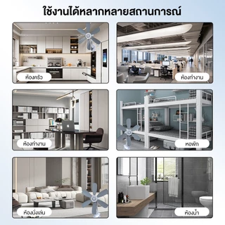 Yotex พัดลม พัดลมตั้งโต๊ะ 3in1 สามารถหนีบ แขวน หรือตั้งได้ เงียบและสบาย หมุนได้ 360 องศา พัดลมหนีบ พัดลมแบบพกพา