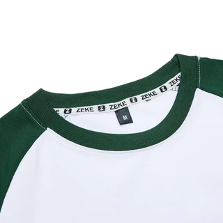 ZEKE A0038 เสื้อยืดผู้ชายสองสี ทรงหลวมสบาย ผ้าเนื้อดีนุ่มลื่น ใส่ได้ทุกวัน