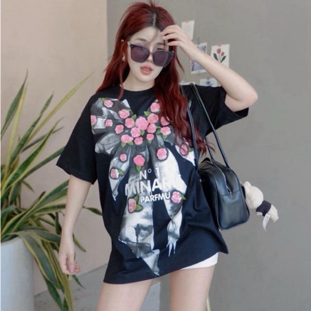 เสื้อยืดโอเวอร์ไซส์ผ้าคัตตอน100%