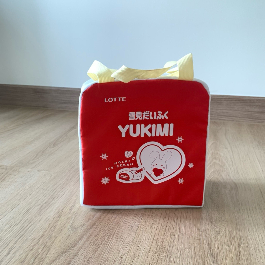 กระเป๋าเก็บอุณหภูมิ สีแดง Yukimi (Lotte แบรนด์แท้)