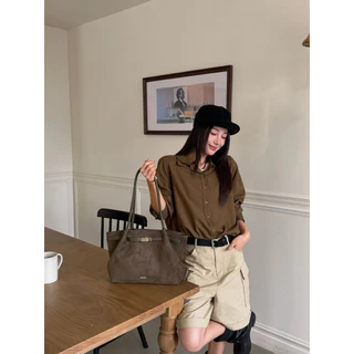 MUNÉE VERA TOTE กระเป๋าสะพายไหล่ กระเป๋าถือ กระเป๋าใส่เอกสาร