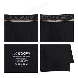Jockey กางเกงชั้นในผู้ชาย รุ่น Men's Cooling Jade Boxer Trunk Code: KU 1979 (Black)