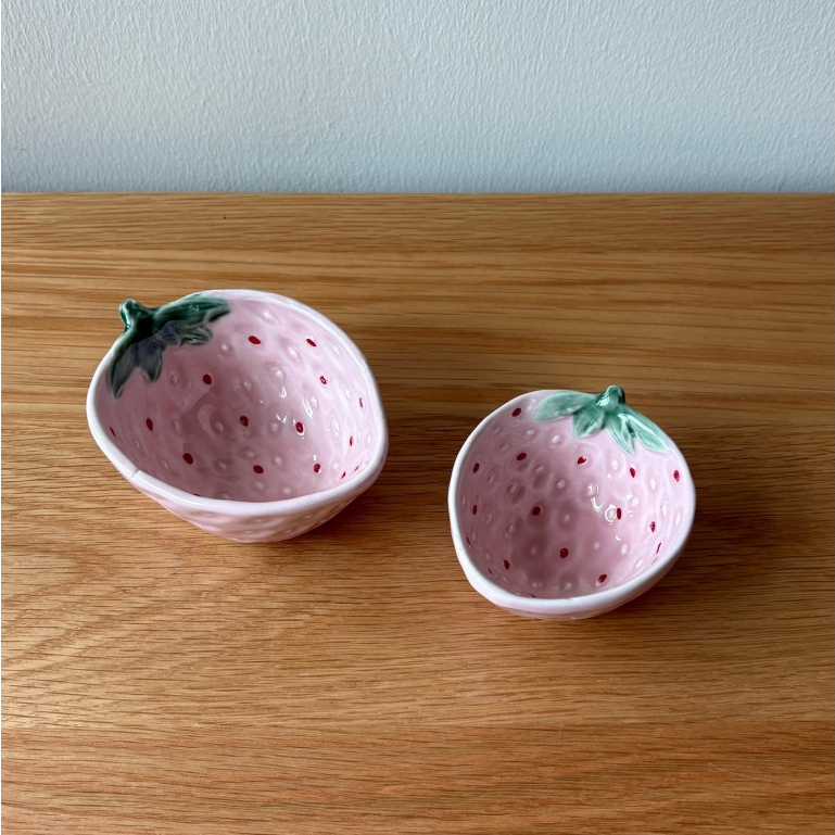 BON BON projects - Strawberry bowl - ถ้วยรูปทรงสตอเบอร์รี่