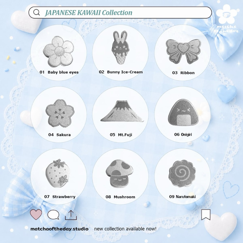 ลูกร่อนผงมัทฉะ JAPANESE KAWAII Collection