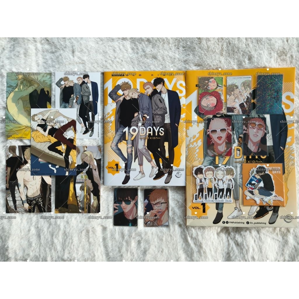 !!พร้อมส่ง!! 19 Days เล่ม 1 ชุดสะสม (มือสอง)