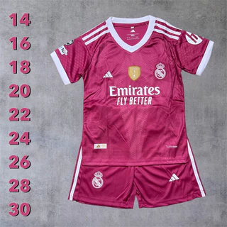 ชุดบอลชุดกีฬาเด็กเสื้อพร้อมกางเกงผ้านิ่มเย็นใส่สบายขนาดไซร้เด็ก1ขวบถึง13ขวบใส่ได้