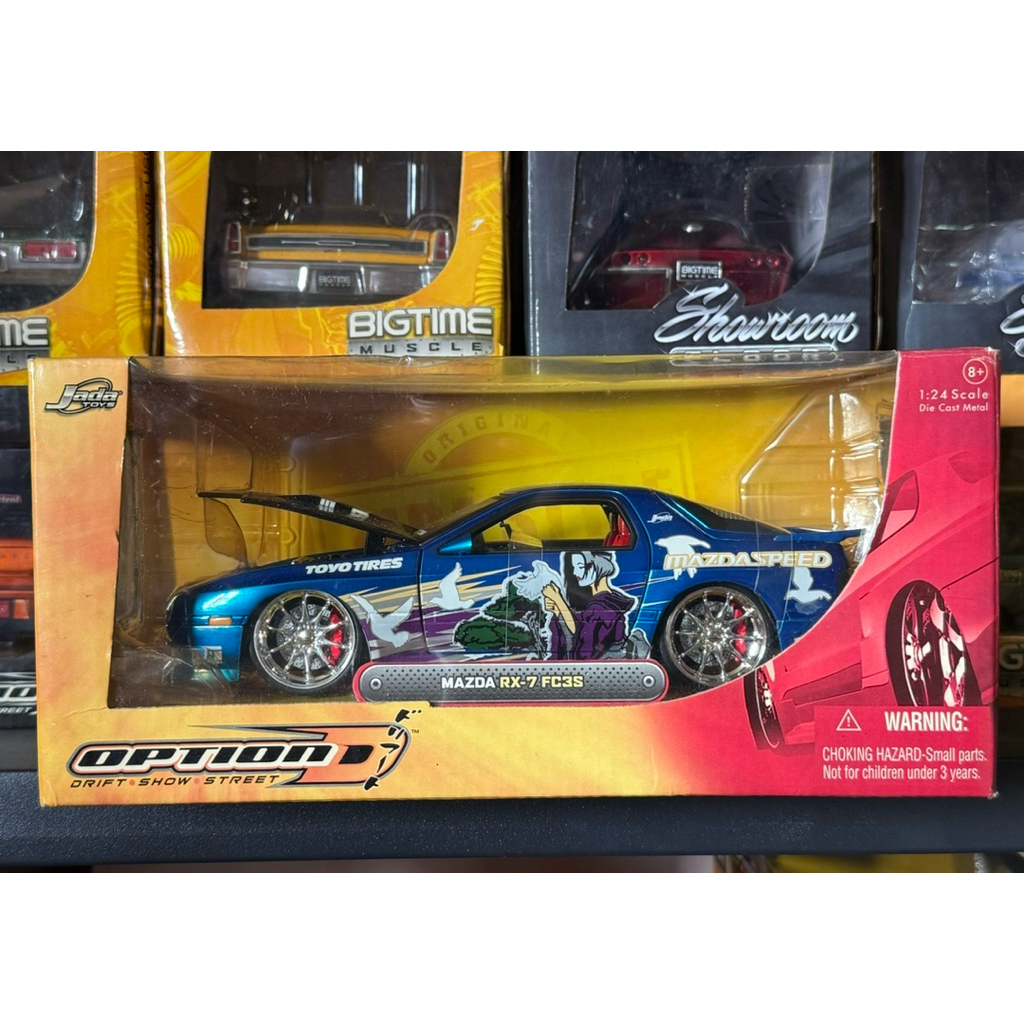 1/24 jada Option D mazda Rx7