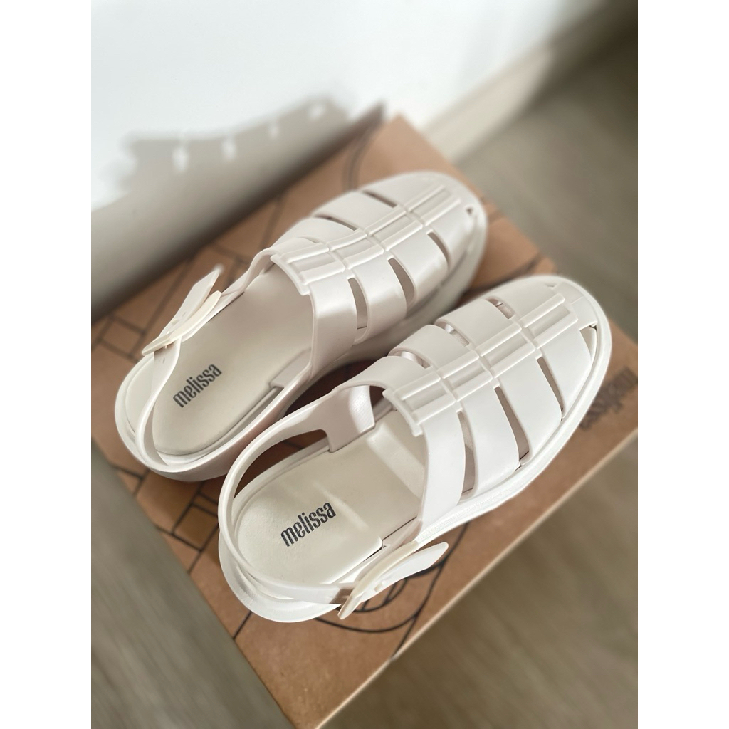 melissa สภาพ95% มือ2 WOMEN MELISSA HOLLY AD WHITE