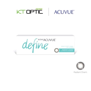 (โปรพิเศษ 8.8 ลดกระหน่ำ) ACUVUE 1-DAY DEFINE 1 Box คอนแทคเลนส์สีรายวัน สำหรับสายตาสั้น