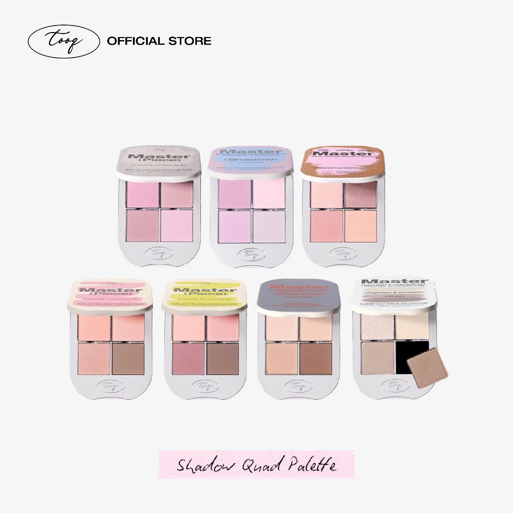 Tooq One by Genuine Magnetic Eye Shadow 4-Palette | Tooq Official Store