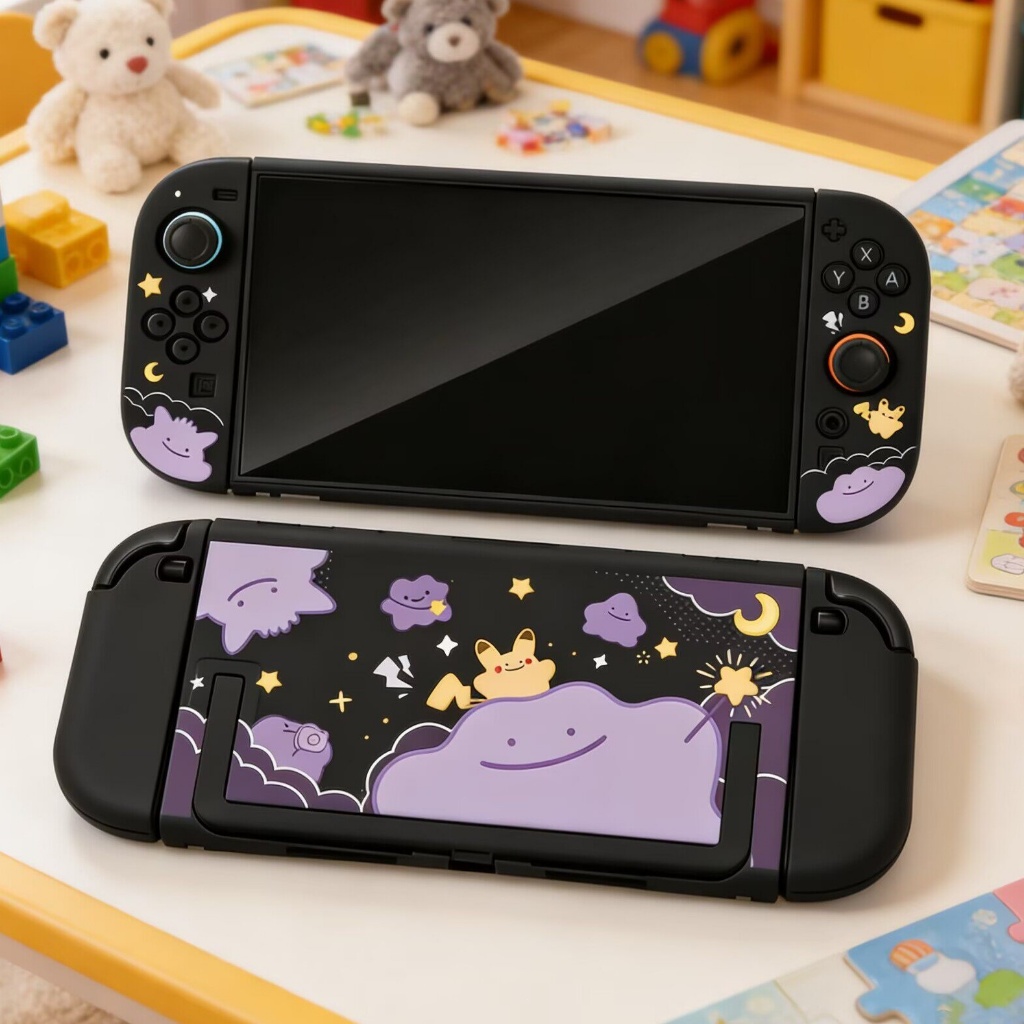 เคสธีมเกม Switch สําหรับ Nintendo Switch 2 Dockable การออกแบบที่ถอดออกได้หุ้นท้องถิ่น