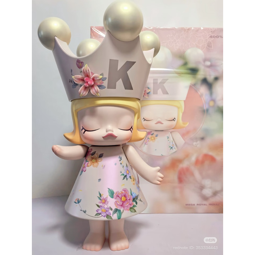 Molly 400% [ของแท้] Velvet Flower