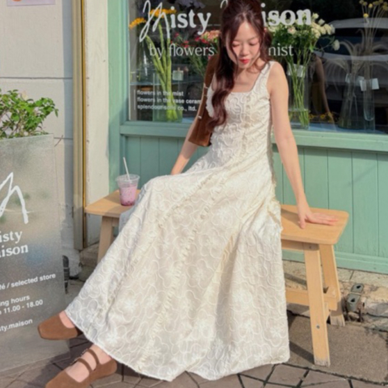 (XS S pre ส่ง 6/7 )TheBlancPale : Darin dress เดรสสวย