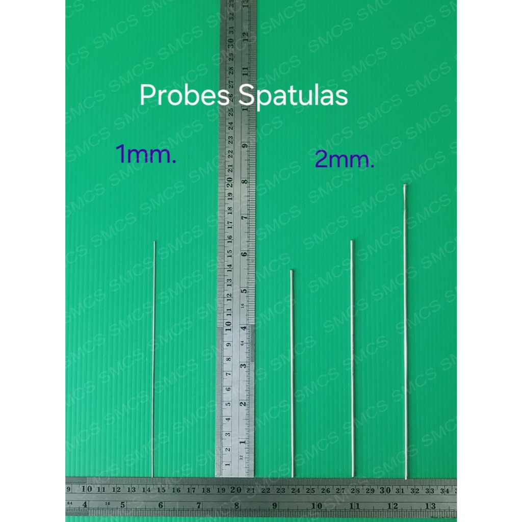 หมุดหยั่งแผล Probes Spatulas ( Medical เกรด)