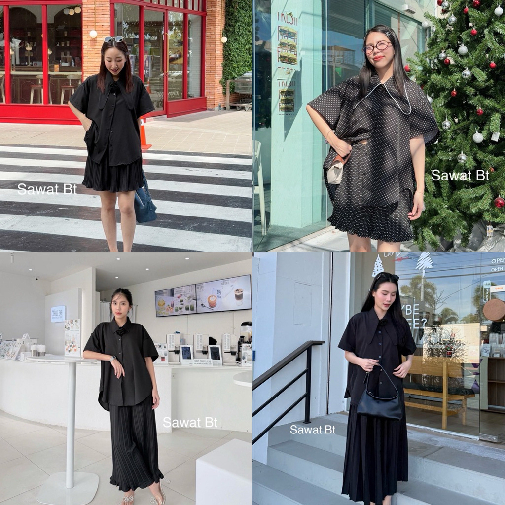 sawat bt "collection black set" สินค้าใหม่พร้อมส่ง