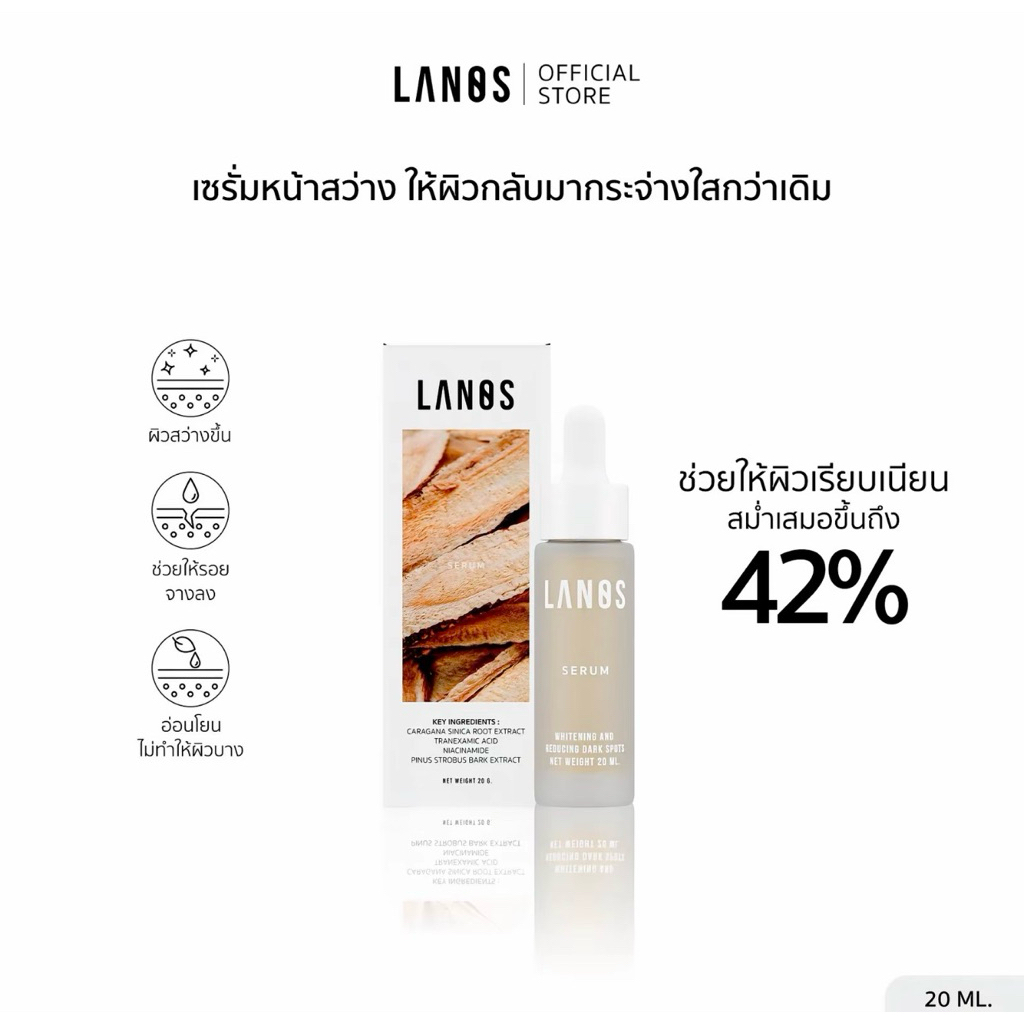 Lanos  Serum เซรั่มลานอส ปริมาณ 20 ml.