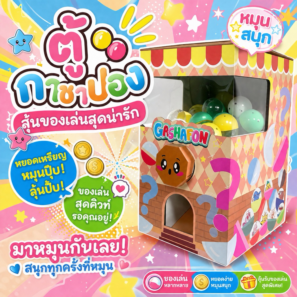 สื่อการสอนกล่องตู้กาซาปอง